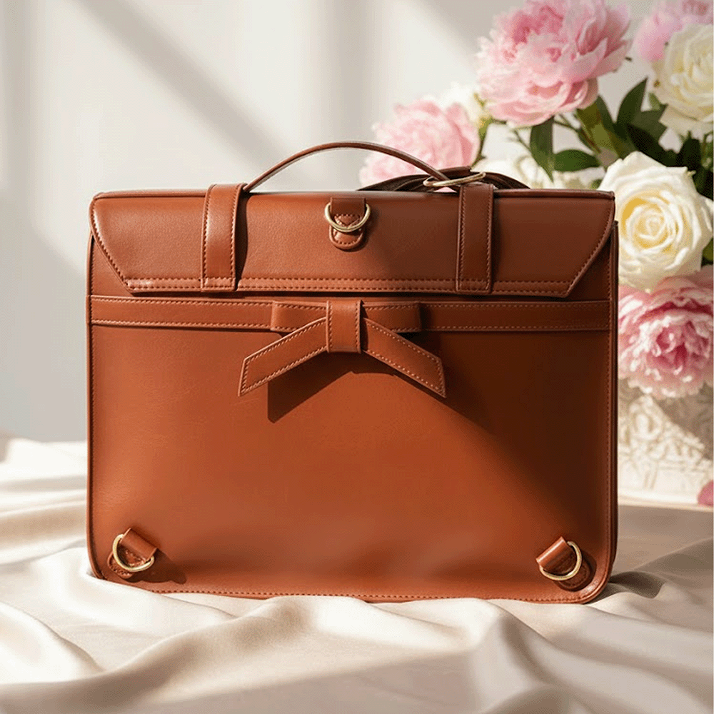 Summer Garden Romance – Bow Briefcase