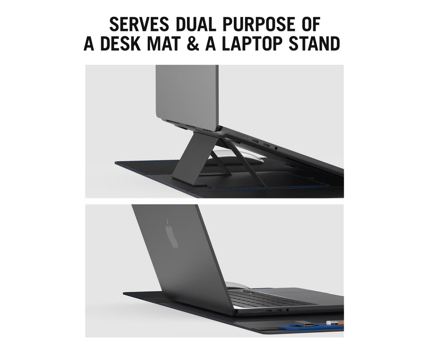 Morph Foldable Deskmat with Laptop Stand