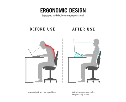 Morph Foldable Deskmat with Laptop Stand